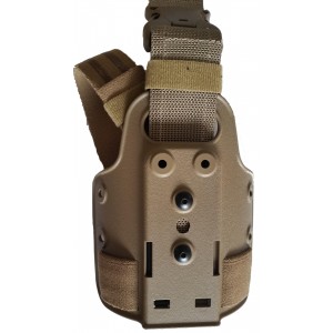 SMALL TACTICAL LEG PLATE with BUCKLE