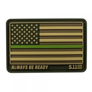 5.11 THIN GREEN LINE PATCH
