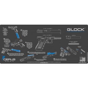 Cerus Gear večja podloga za pištolo Glock gen.5, siva