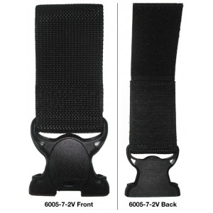 TOP PORTION OF REMOVABLE HARNESS -BLK